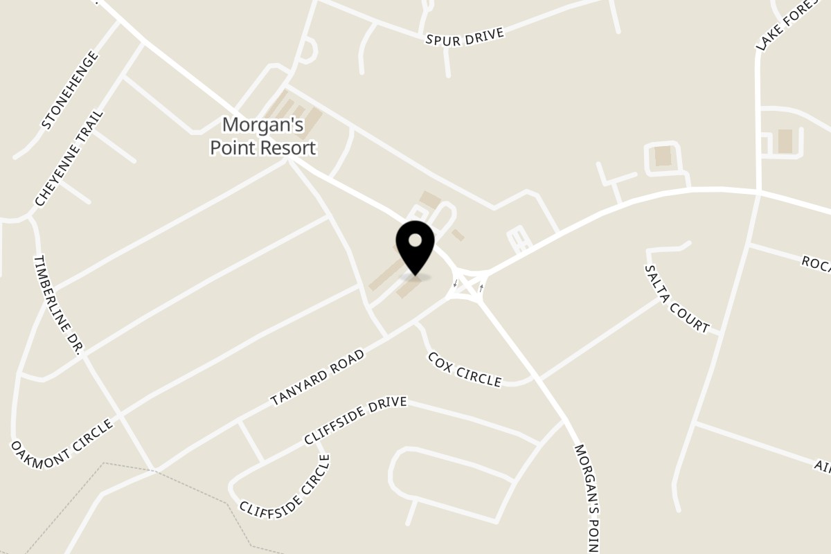 Map showing the location of Sol De Jalisco Morgans Point on 1680 Morgan's Point Rd in Belton